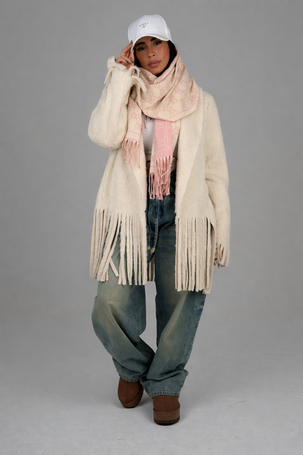 Fringe cardigan