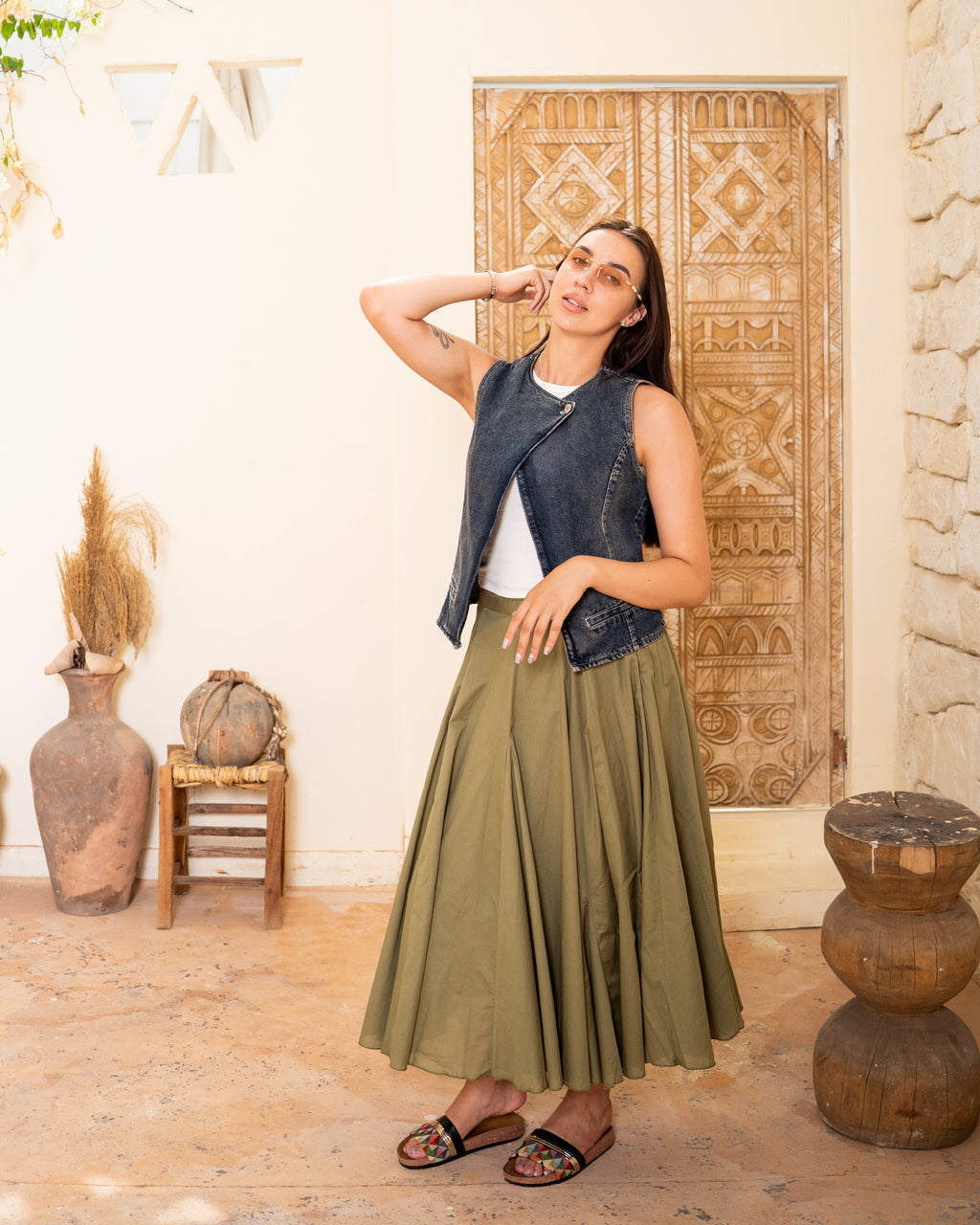 Nova Denim Vest