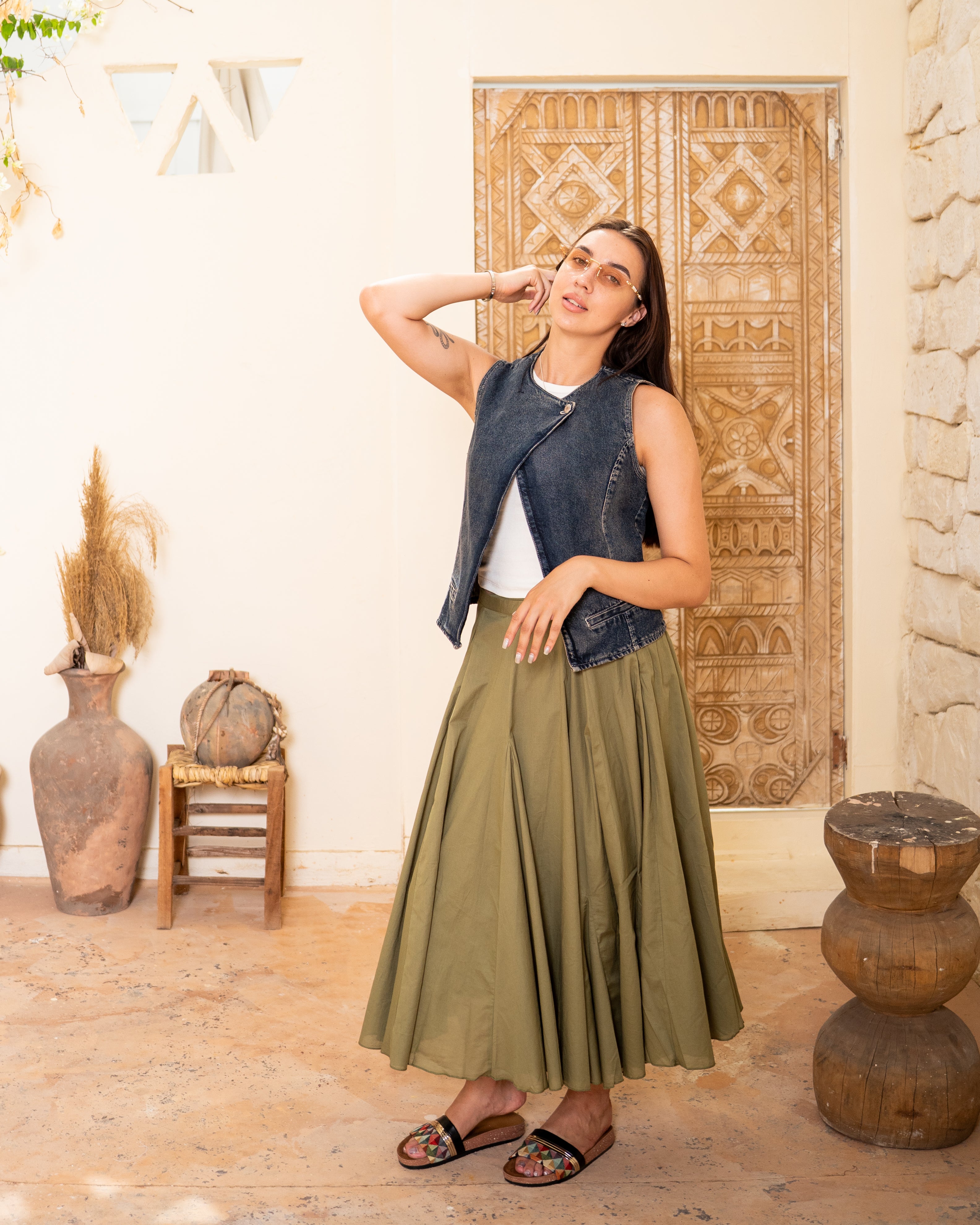 Nova Denim Vest