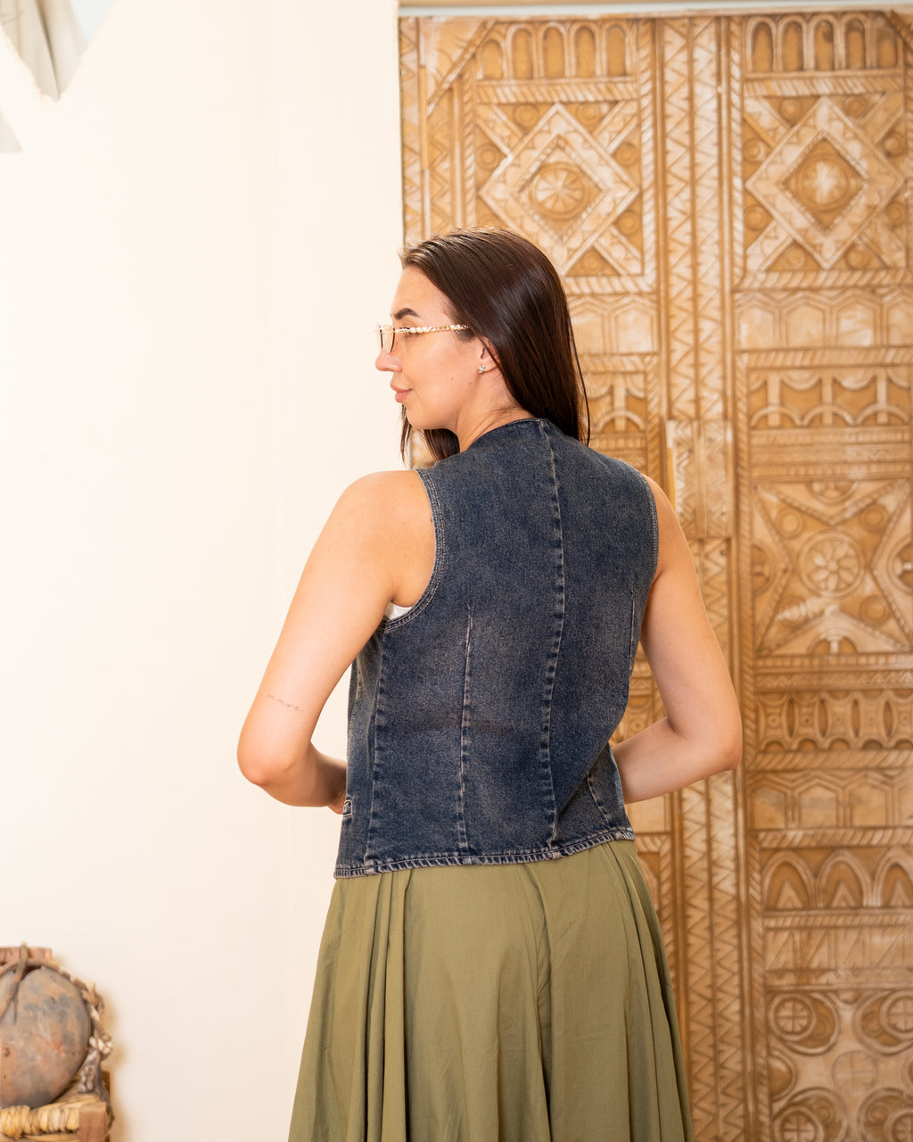 Nova Denim Vest