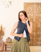 Nova Denim Vest