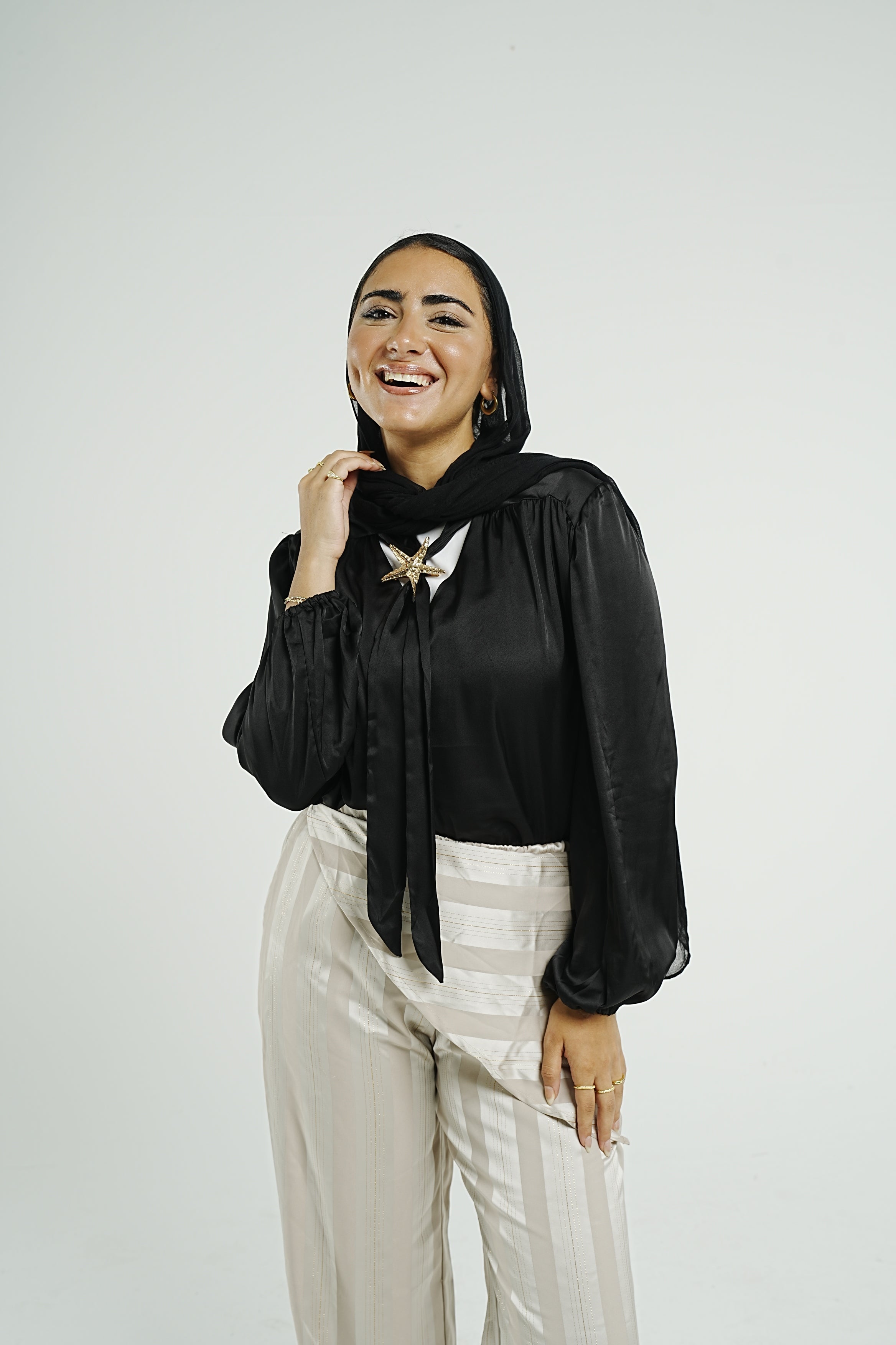 Noir Grace Blouse