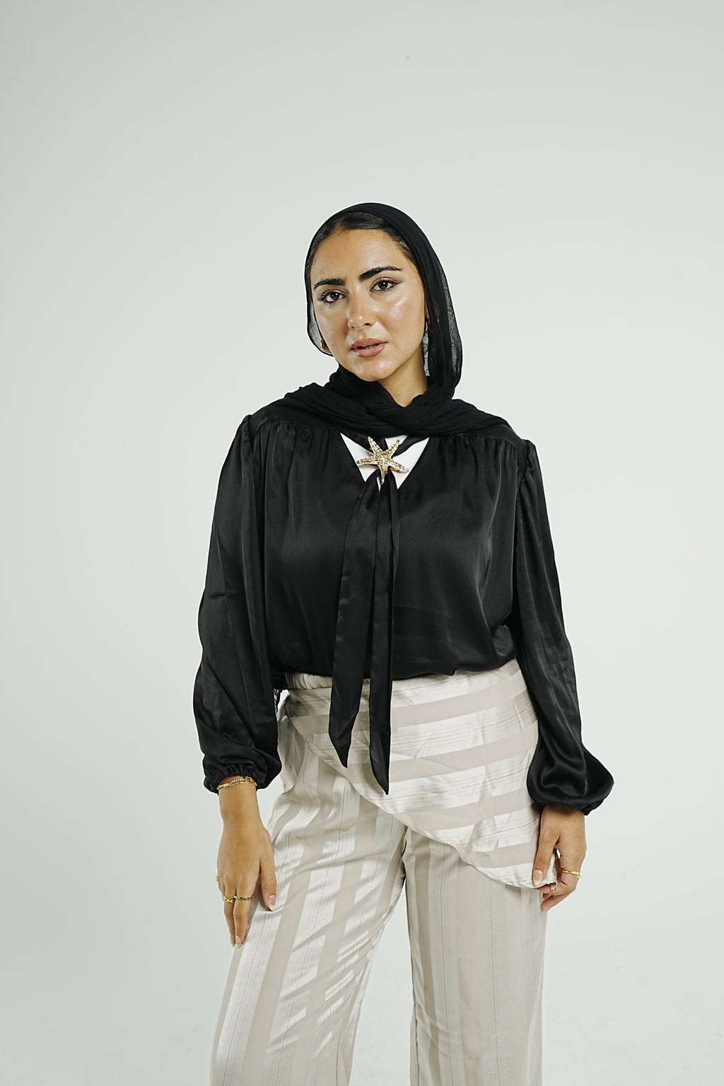 Noir Grace Blouse