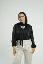 Noir Grace Blouse