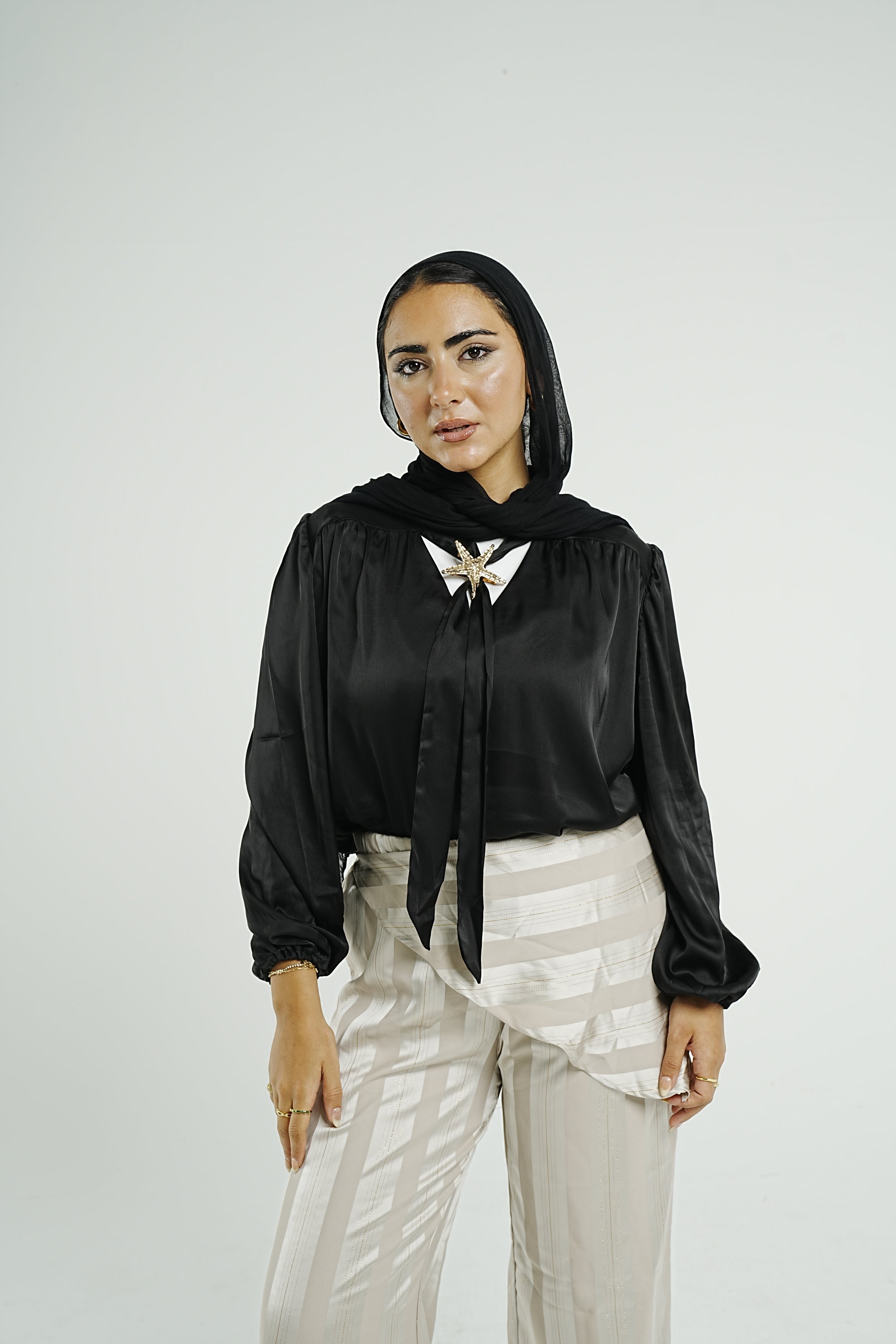 Noir Grace Blouse