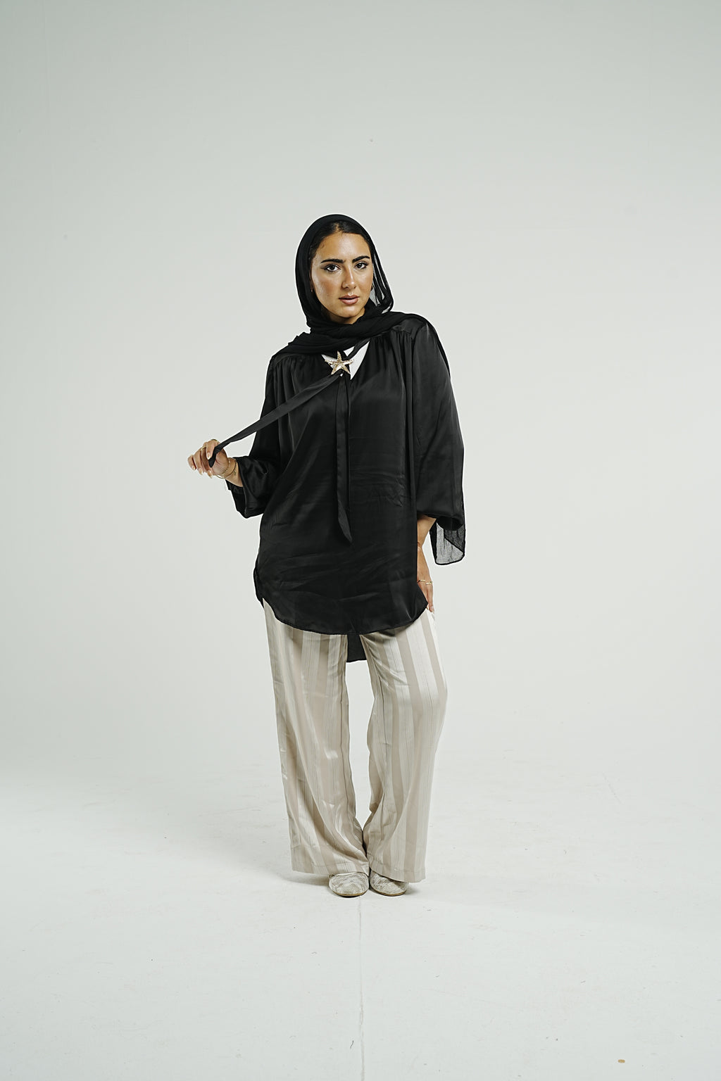 Noir Grace Blouse