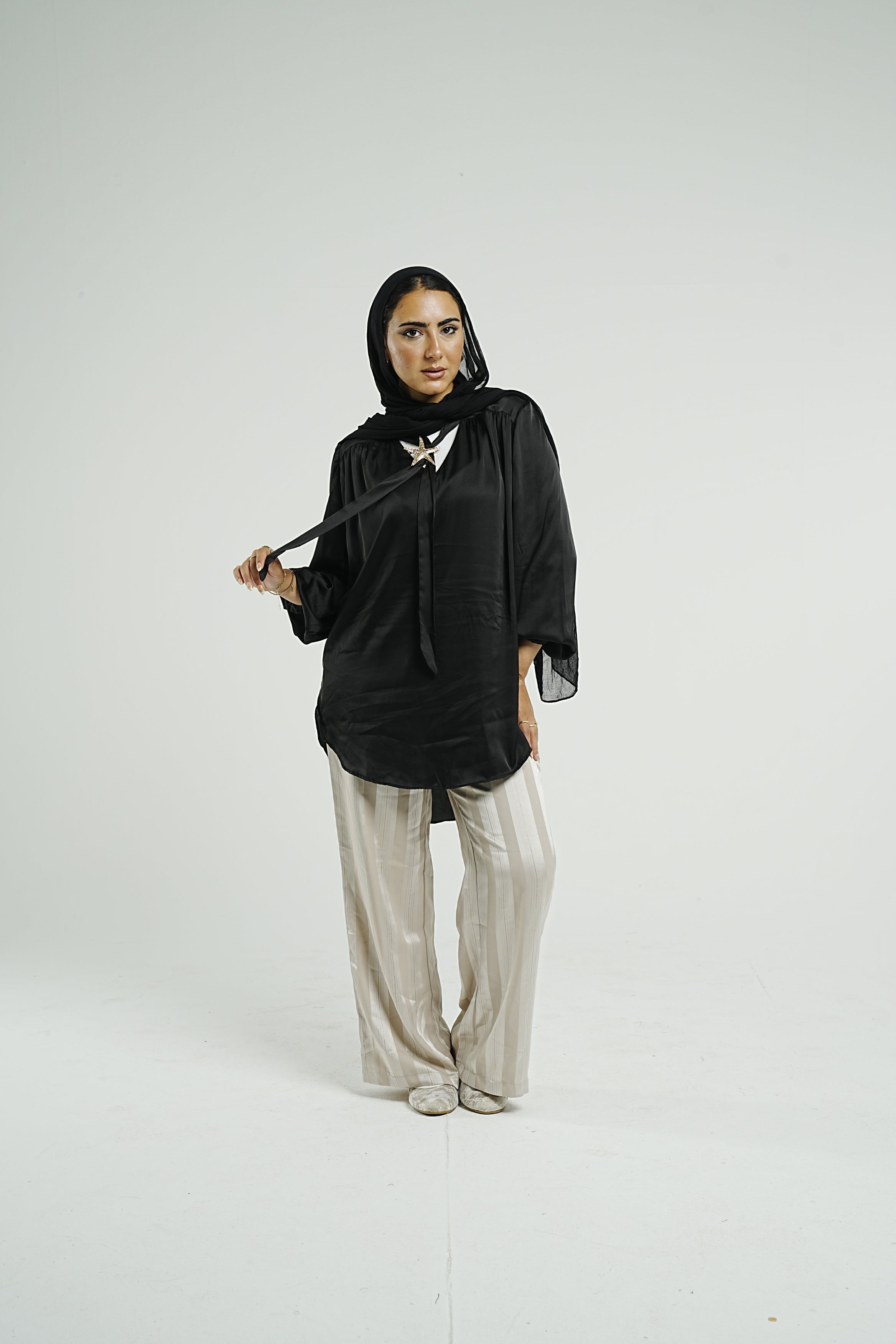 Noir Grace Blouse