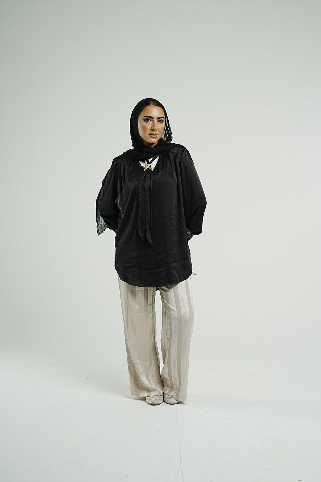 Noir Grace Blouse