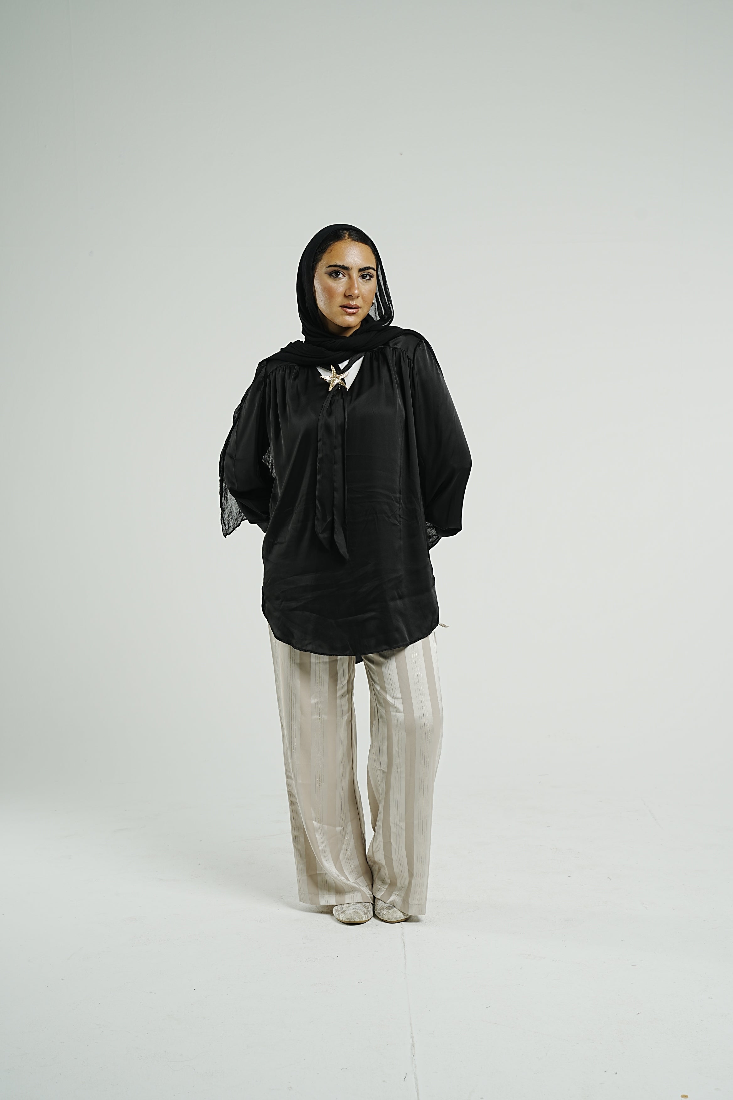 Noir Grace Blouse