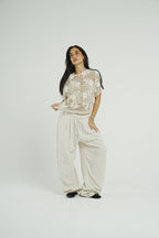 Flora Knit Tee