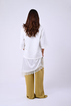 LONG LACE T-SHIRT