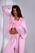 Blush Ruffle Shirt