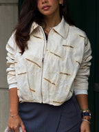 Linen lilly jacket