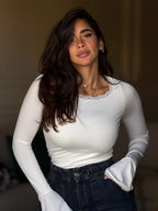 LACE DOUBLE - LAYERED TOP