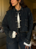 Cropped Denim Jacket