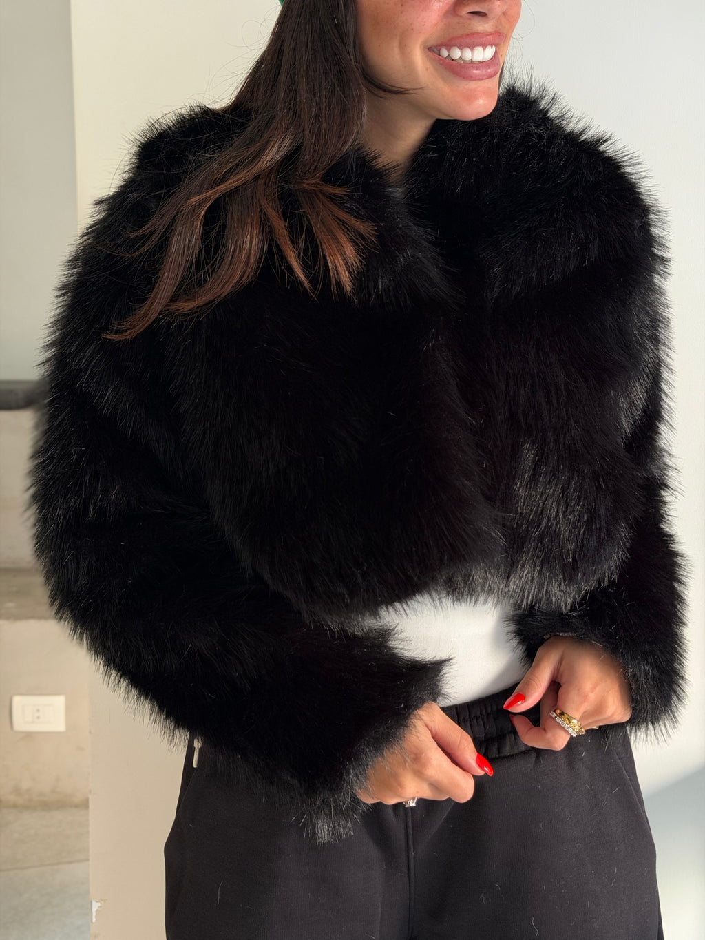 Ink puff jacket