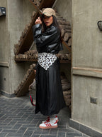 Black Heyba trenchcoat