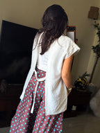 Backless blazer