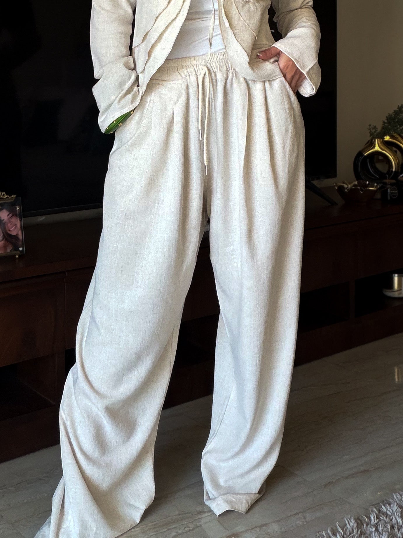 PURE LINEN PANTS