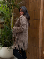 Fringe cardigan