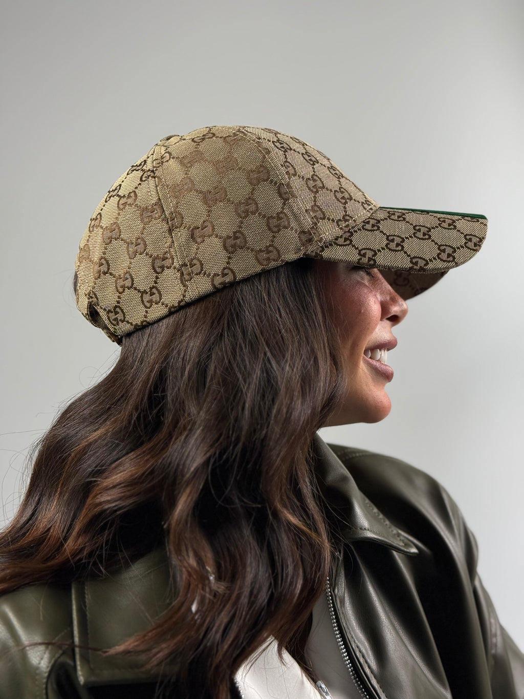 The Beige Gucci Cap