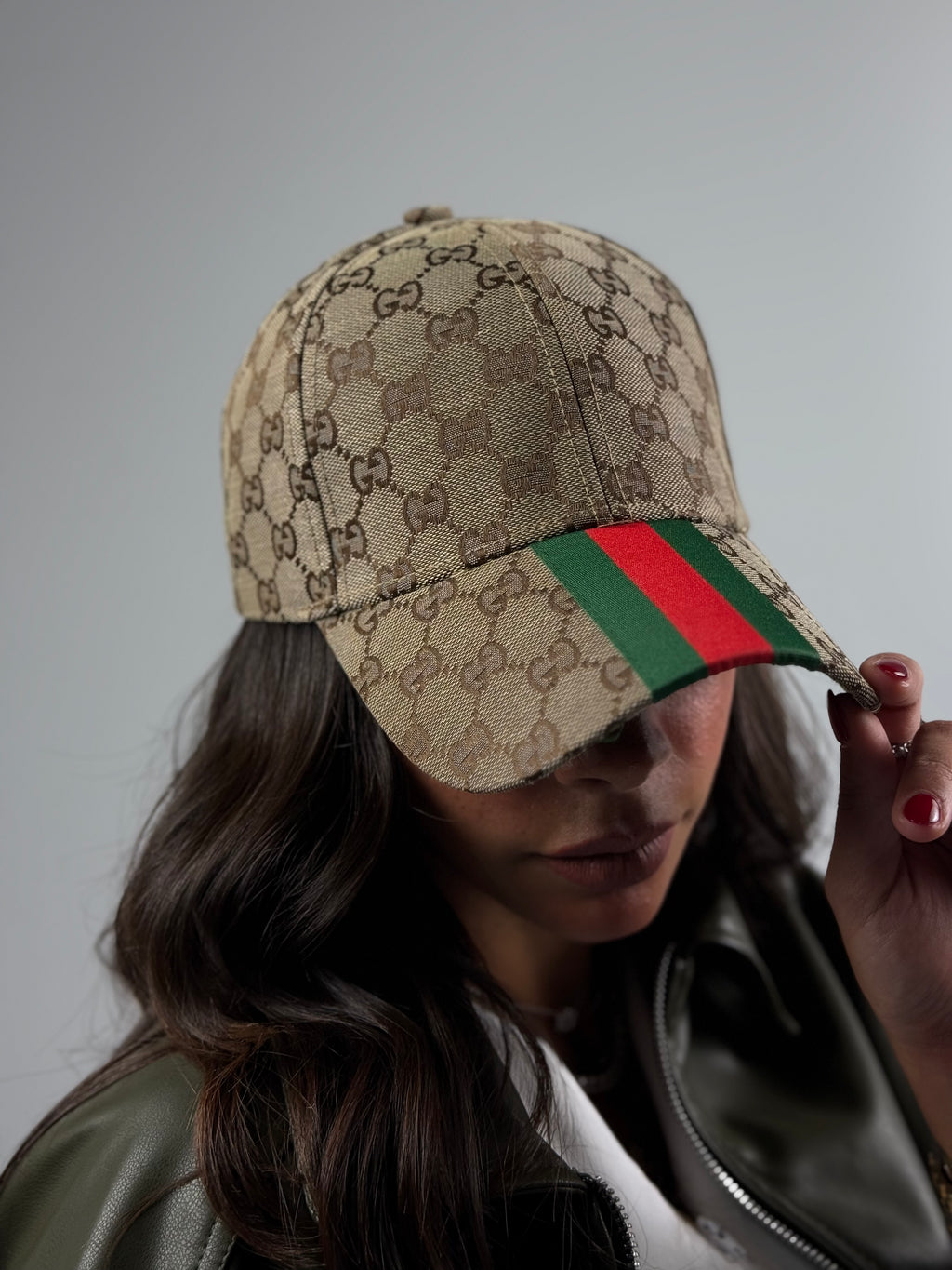 The Beige Gucci Cap