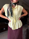 Pleated Blouse