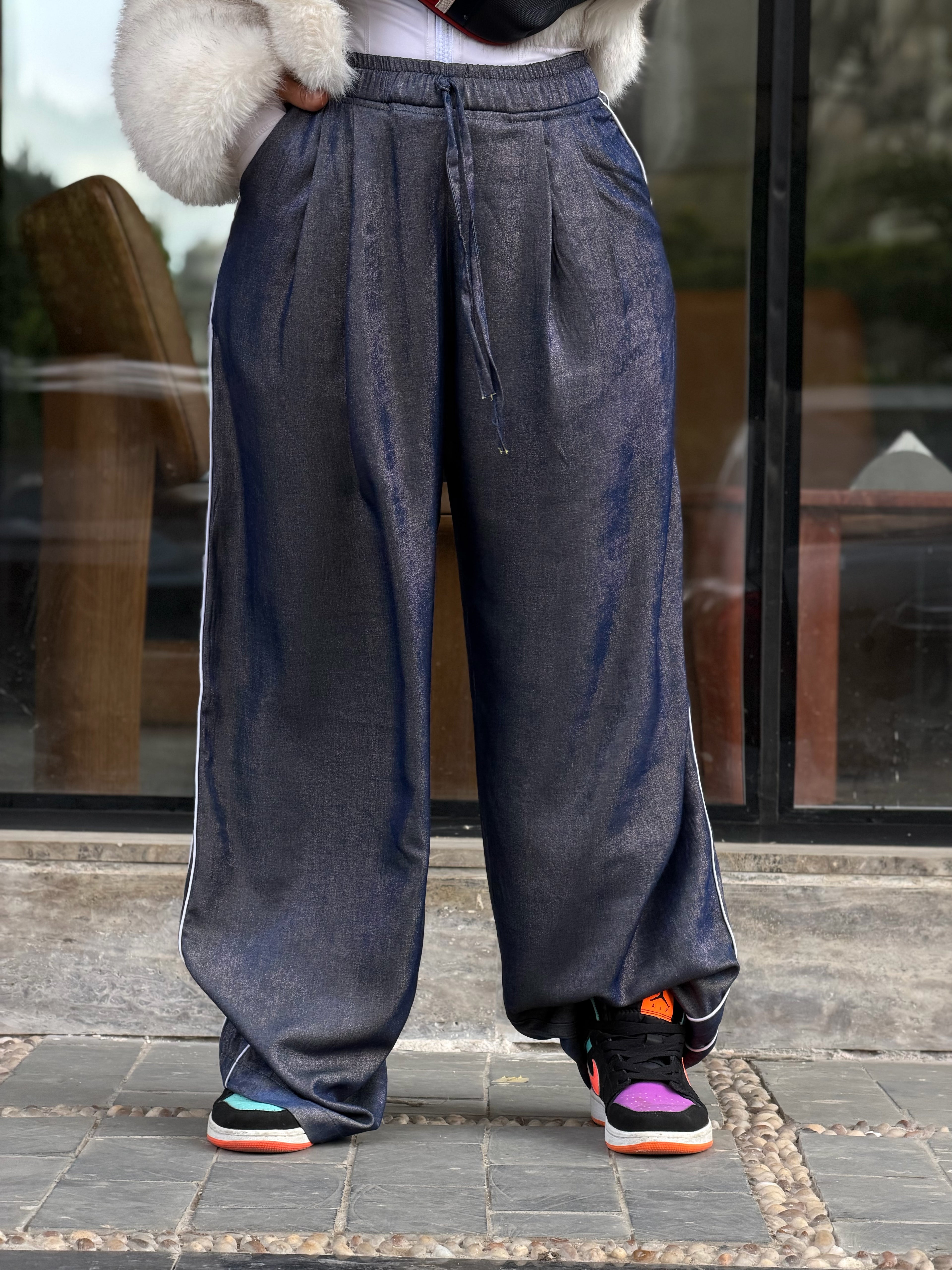 Retro Metallic pants