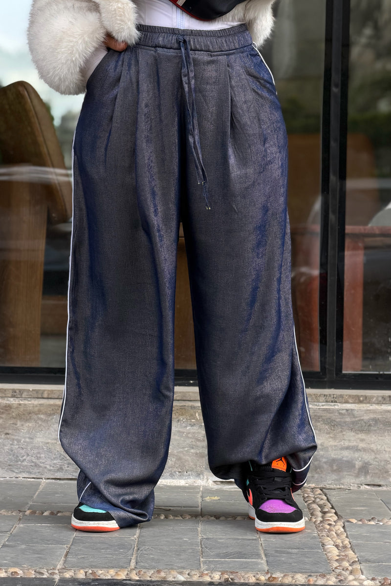 Retro Metallic Pants