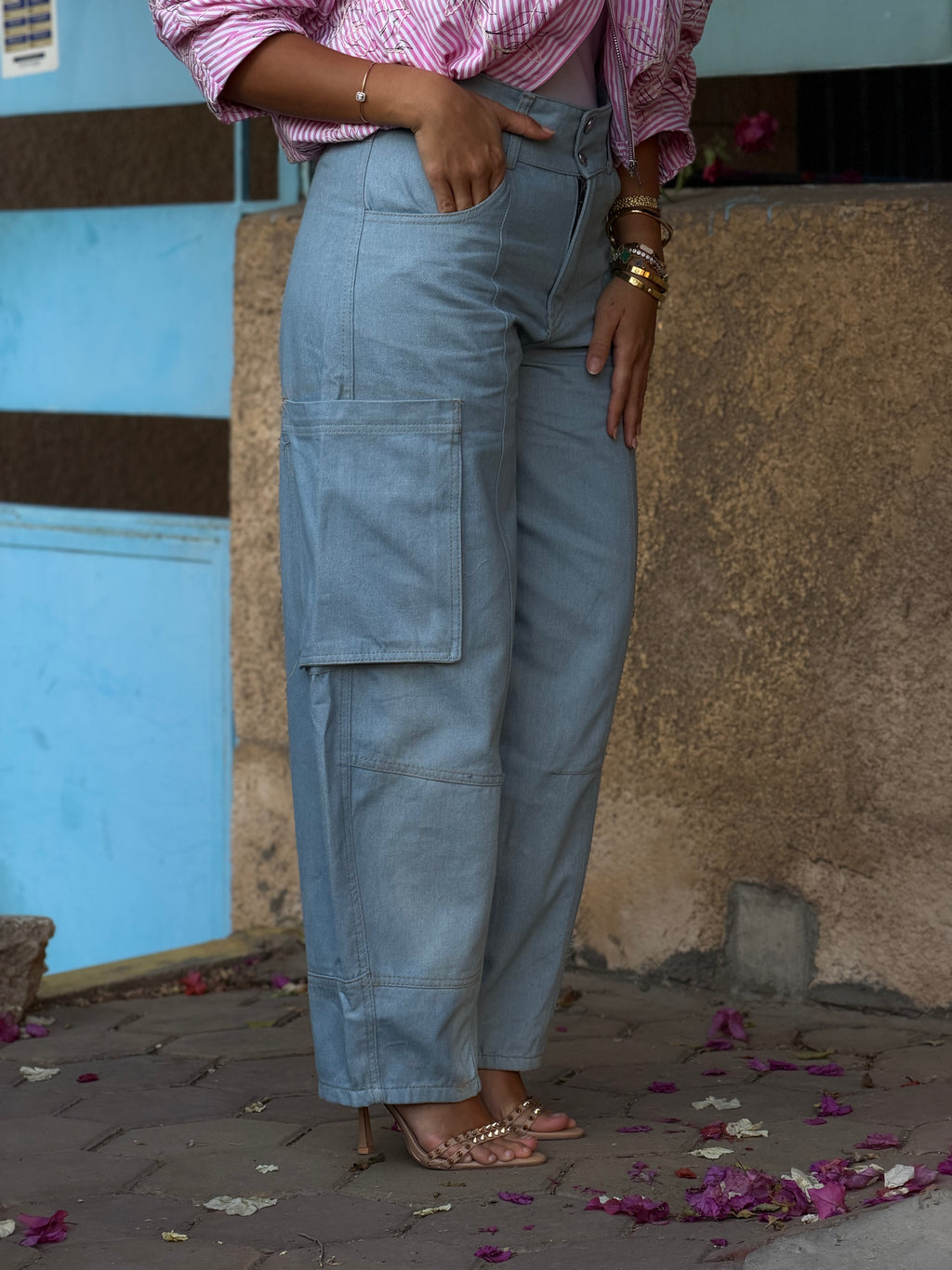 Ice barrel jeans