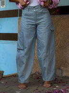 Ice barrel jeans