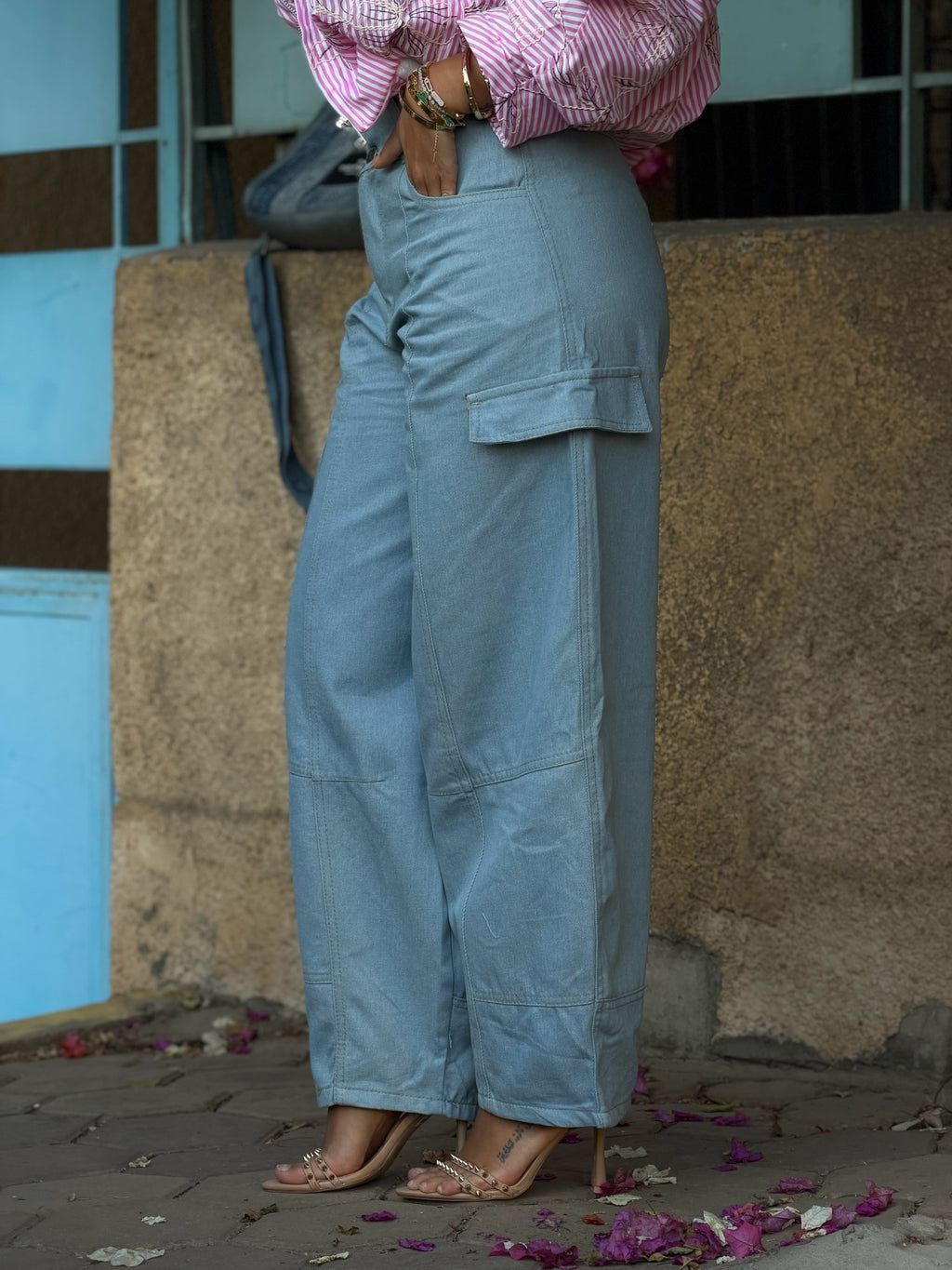Ice barrel jeans