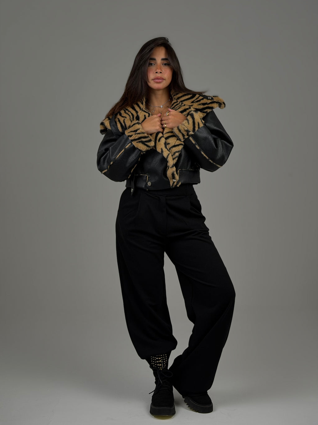 The fierce leather Jacket