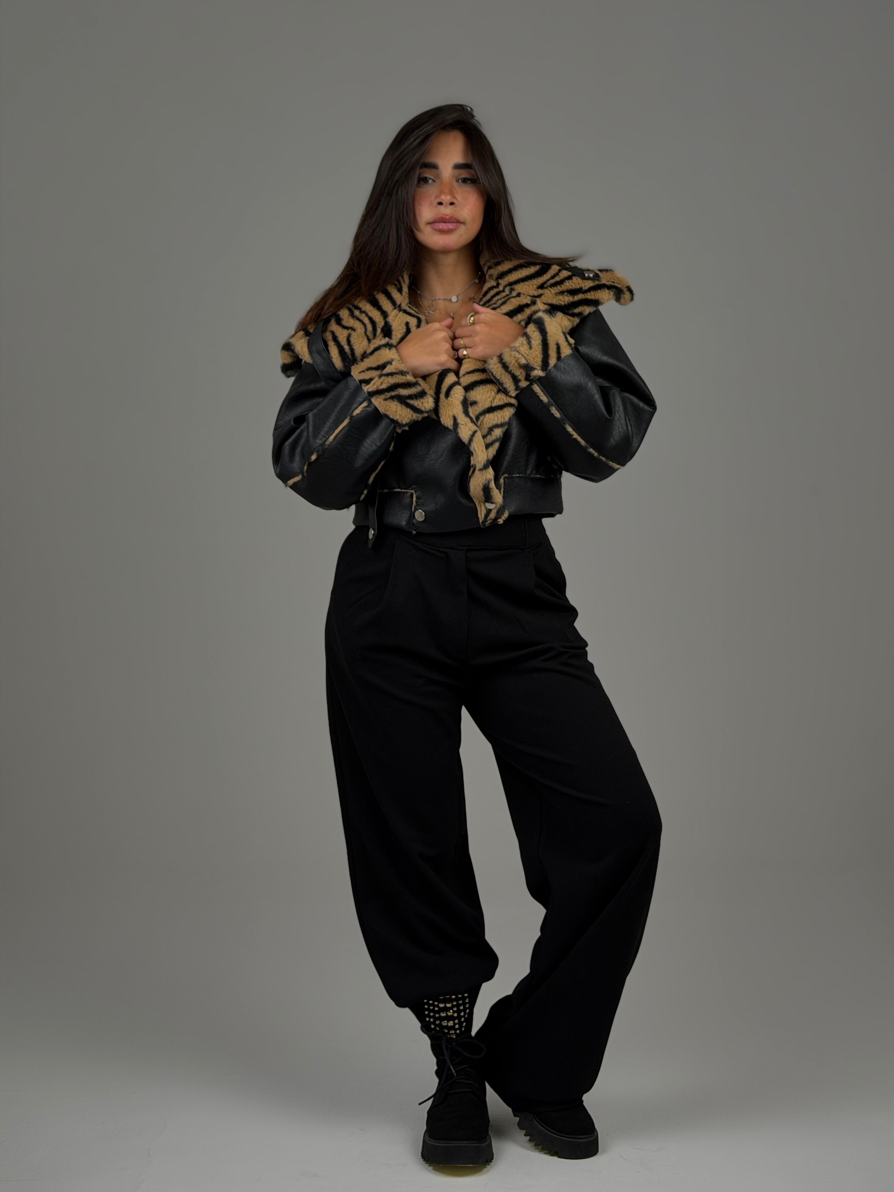 The fierce leather Jacket