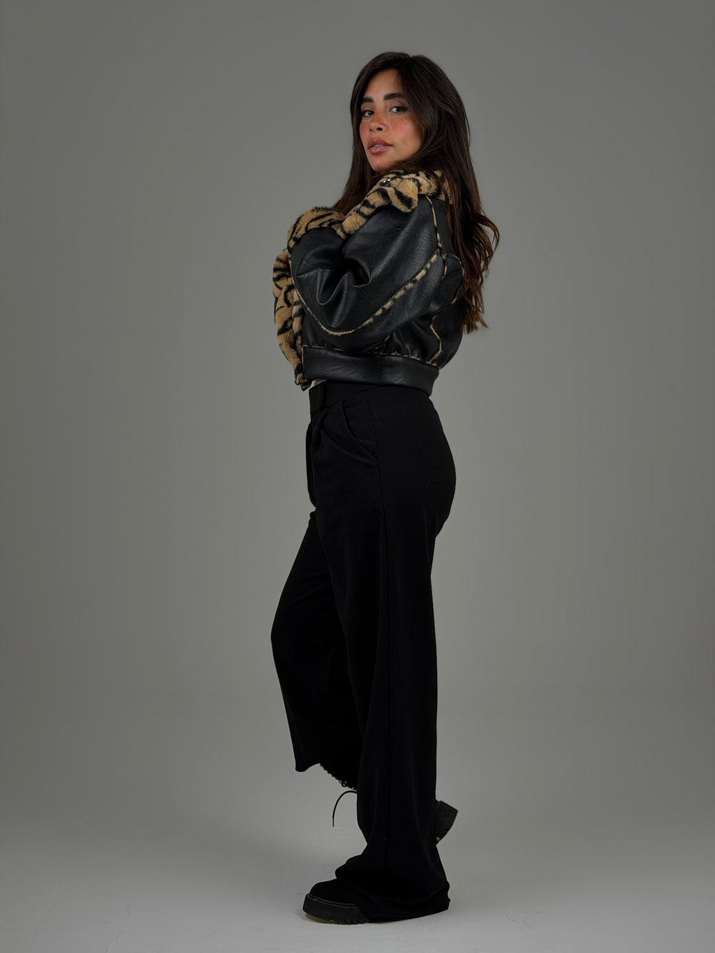 The fierce leather Jacket