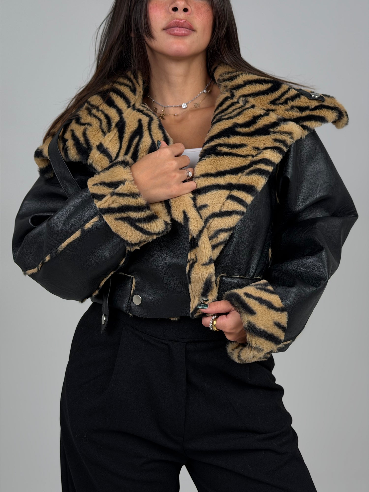 The fierce leather Jacket