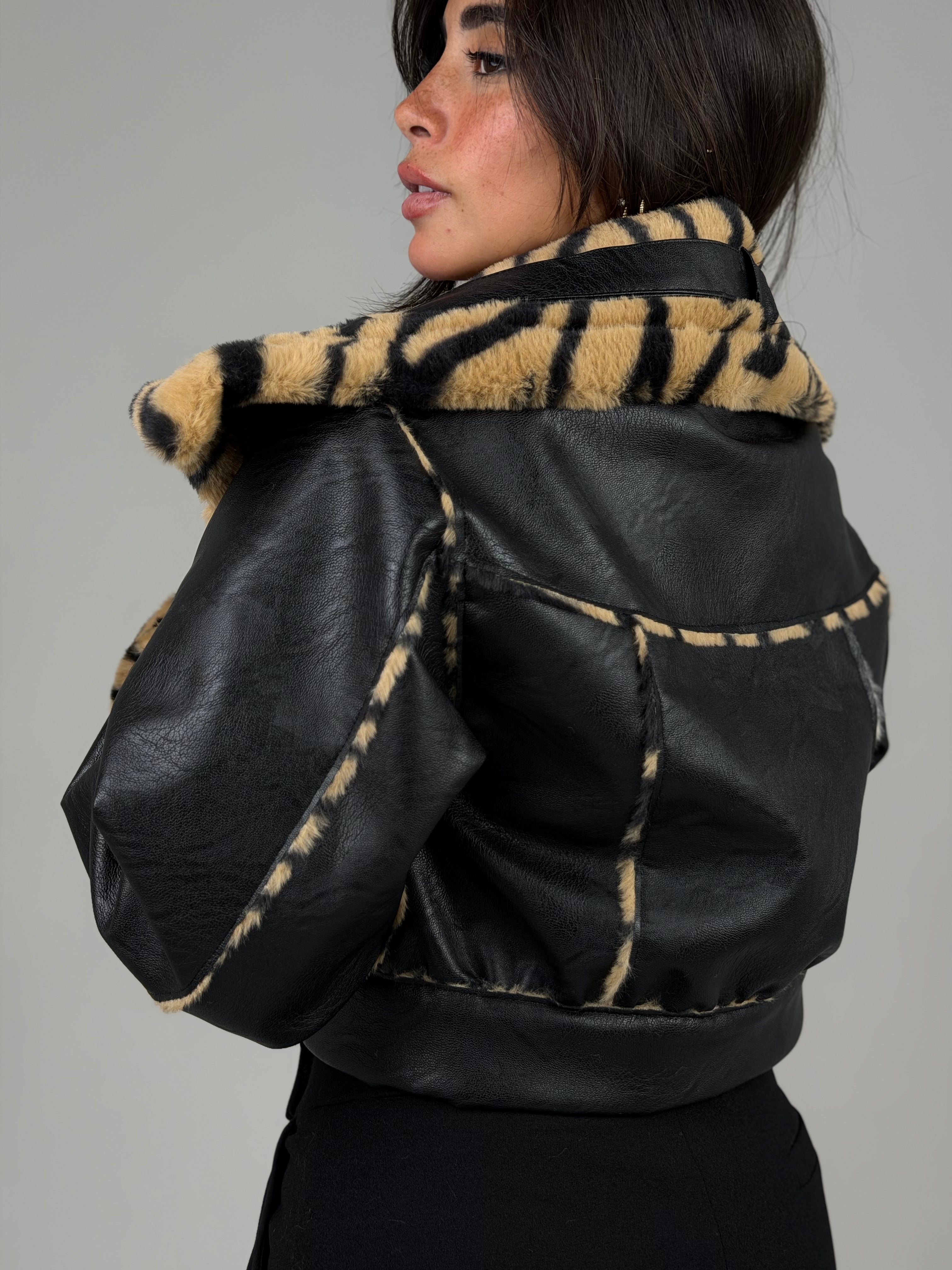 The fierce leather Jacket