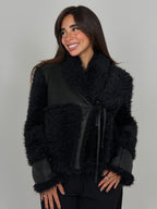 MIDNGHT FAUX JACKET