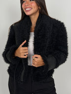 MIDNGHT FAUX JACKET