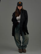 Fringe cardigan