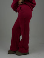 Premium burgundy Sweatpants