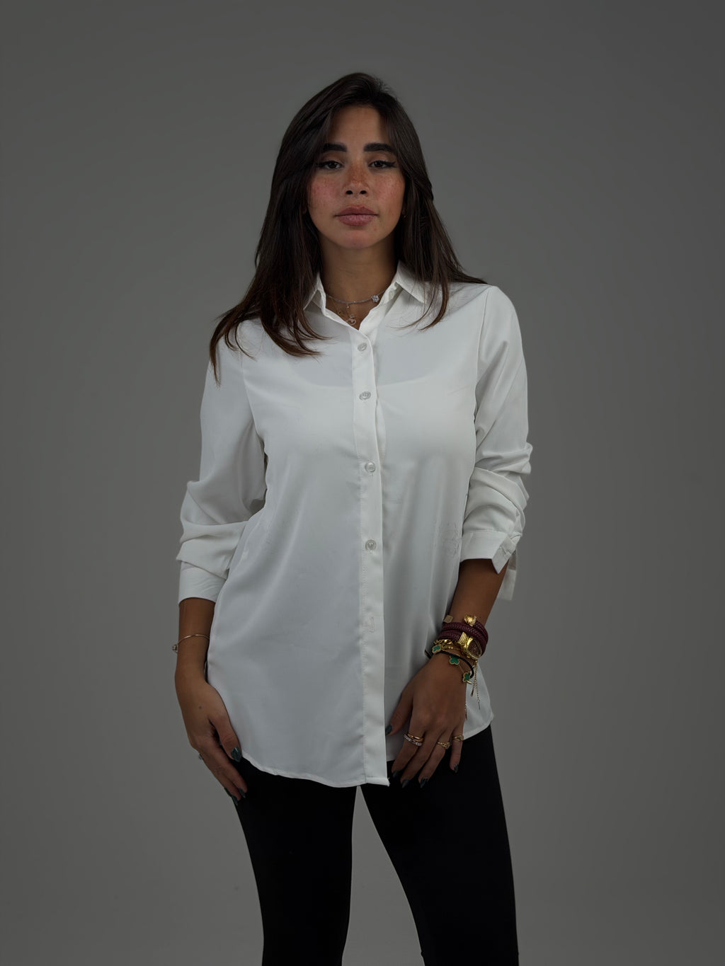 White formal shirt