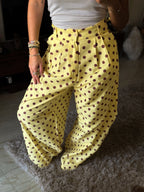 Polka dot trousers