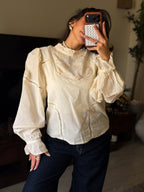 Puffy blouse